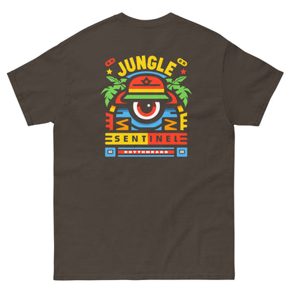 jungle-sentinel-reggae-t-shirt-dark-chocolate-back