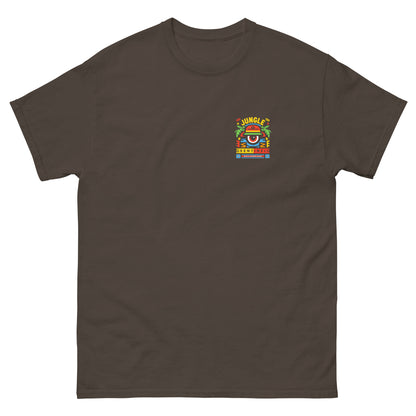 jungle-sentinel-reggae-t-shirt-dark-chocolate-front
