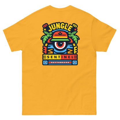 jungle-sentinel-reggae-t-shirt-gold-back