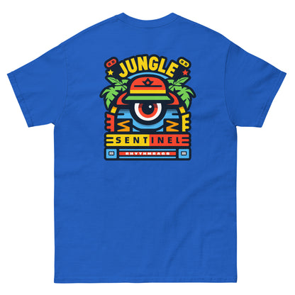 jungle-sentinel-reggae-t-shirt-royal-back