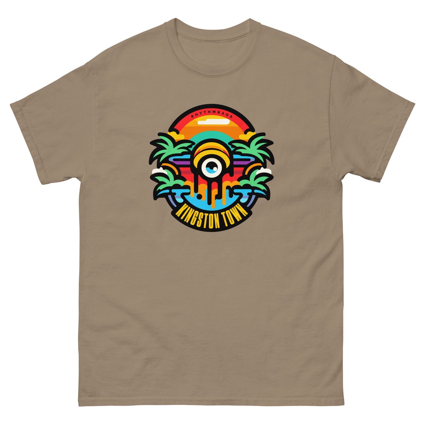 kingston-town-reggae-t-shirt-brown