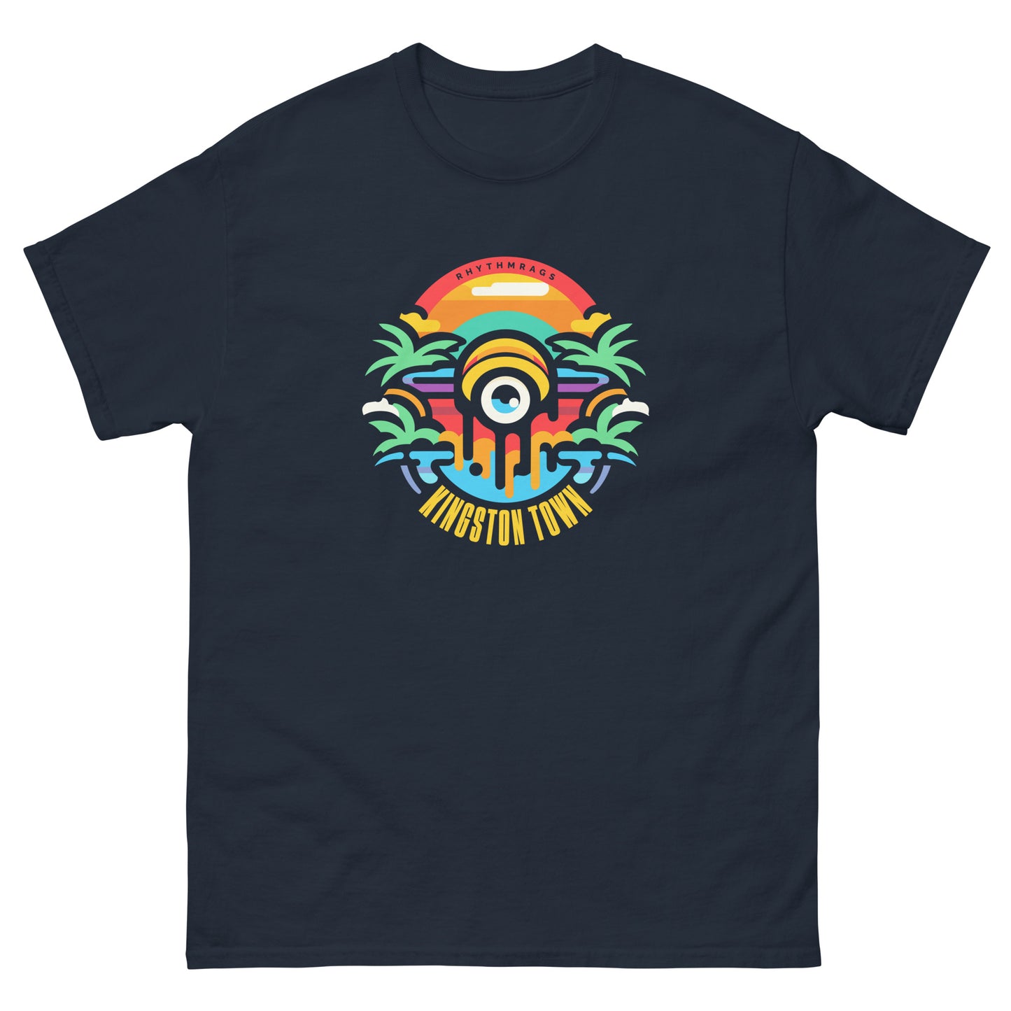 kingston-town-reggae-t-shirt-navy