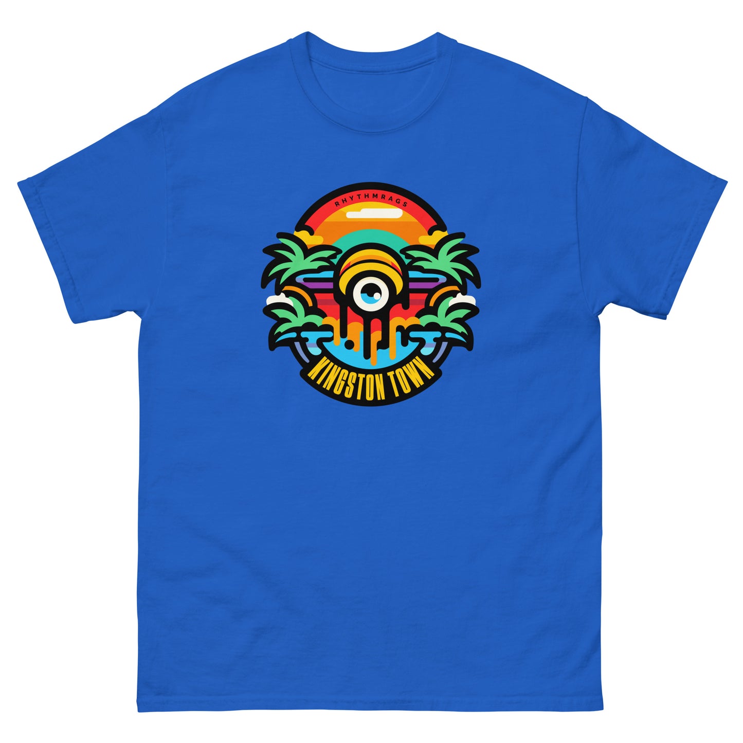 kingston-town-reggae-t-shirt-royal