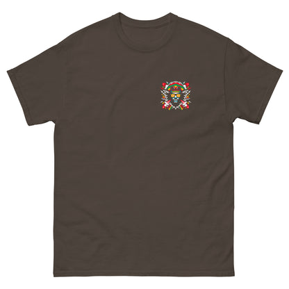 mystic-man-reggae-t-shirt-dark-chocolate-front