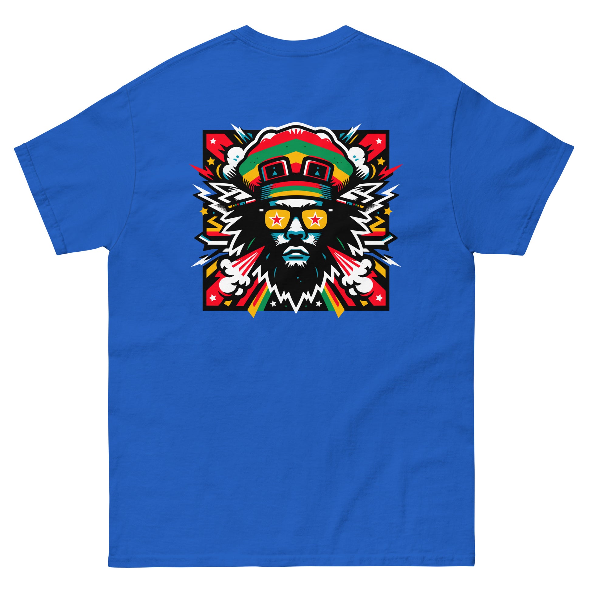 mystic-man-reggae-t-shirt-royal-back