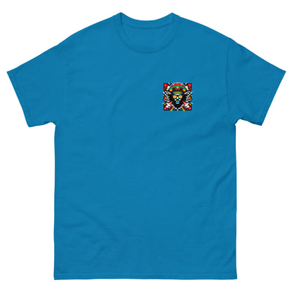 mystic-man-reggae-t-shirt-sapphire-front