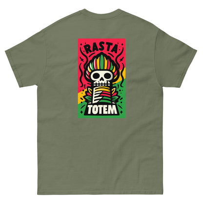 rasta-totem-reggae-t-shirt-military-green-back