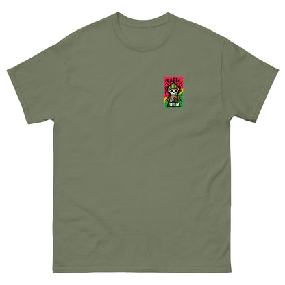 rasta-totem-reggae-t-shirt-military-green-front