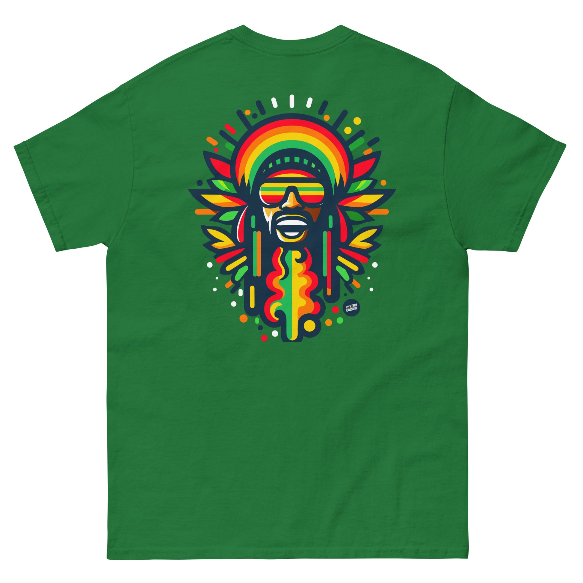 rasta-vibration-reggae-t-shirt-turf-green-back