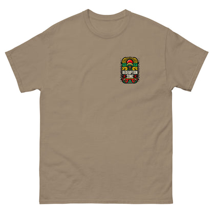 redemption-song-2-reggae-t-shirt-brown-savana-front