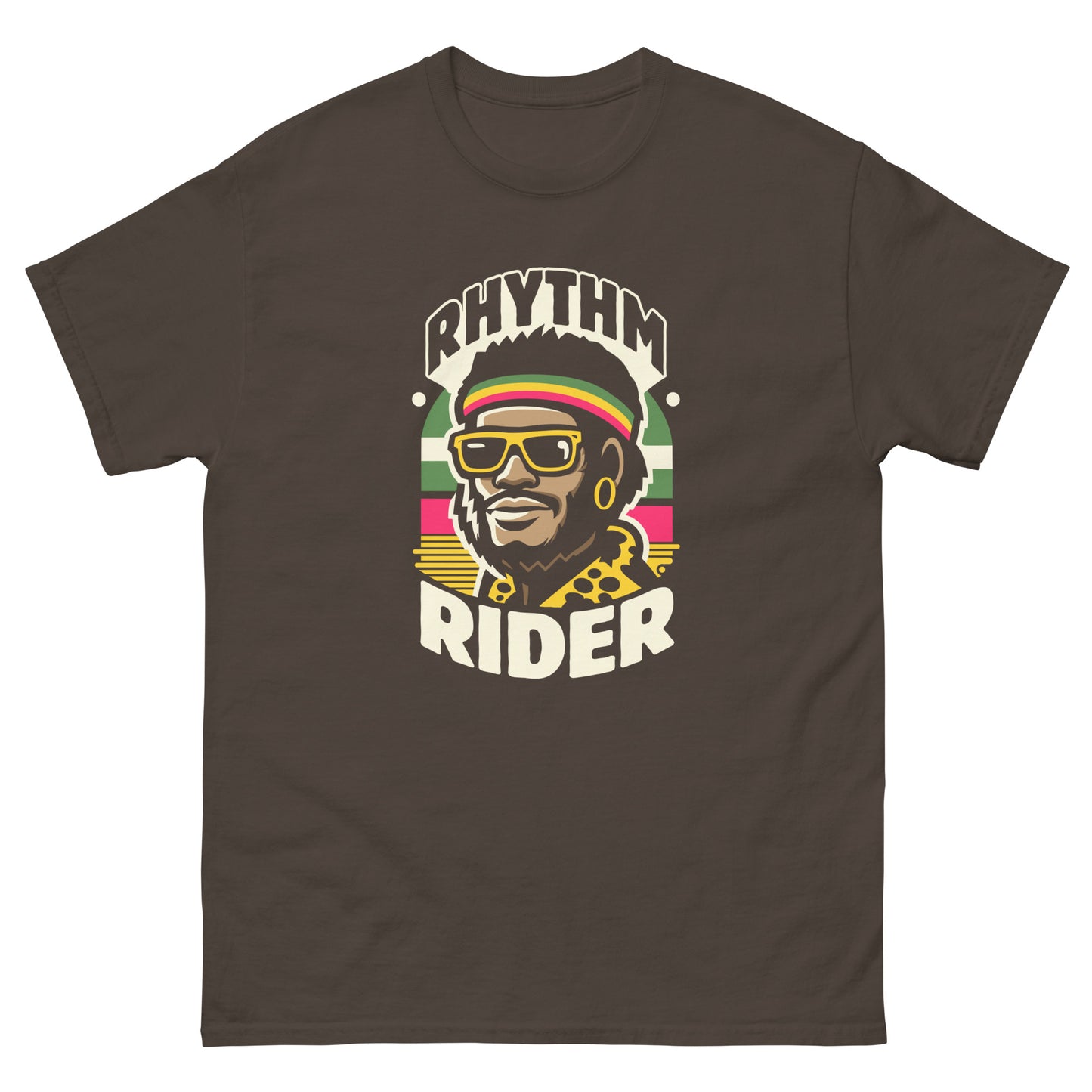 rhythm-rider-reggae-t-shirt-dark-chocolate