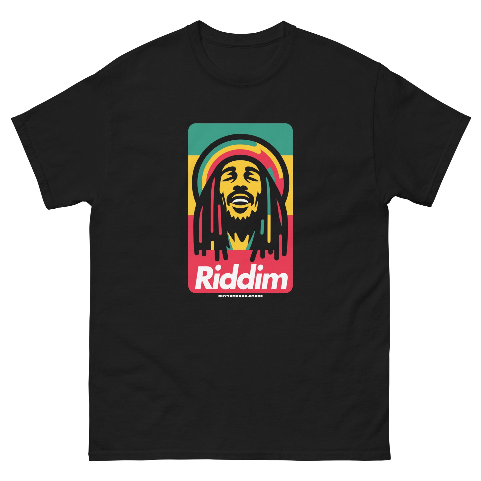 riddim-reggae-t-shirt-black