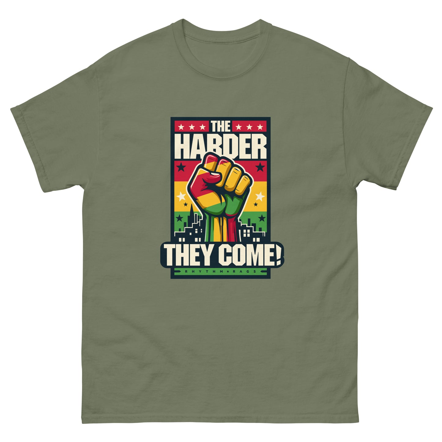 the-harder-they-come-reggae-t-shirt-military-green