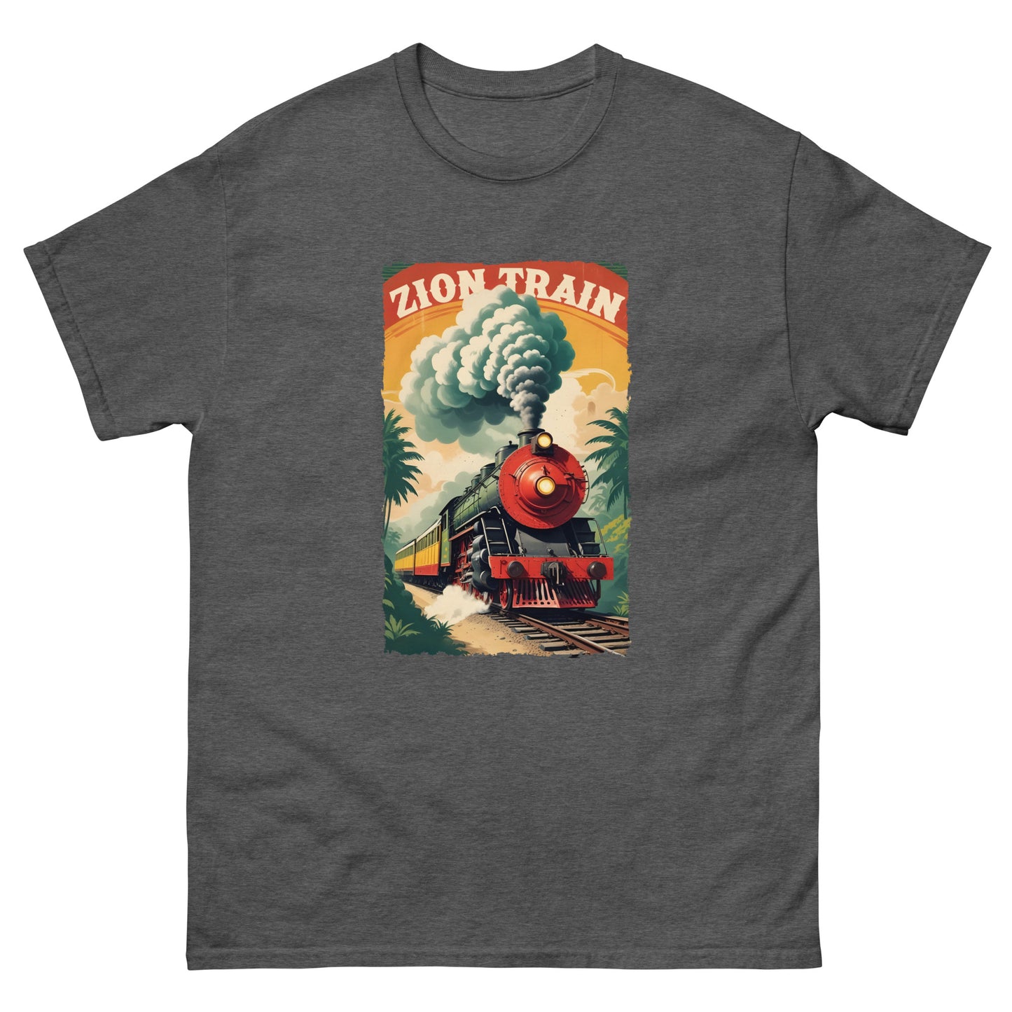 zion-train-reggae-t-shirt-dark-heather